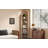 Rattan Corner Bookshelf Stand-1779104284
