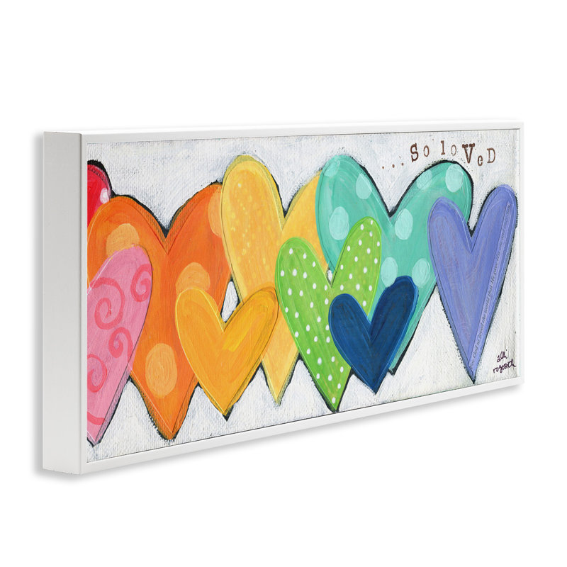 Giclée encadrée à motifs par Alli Rogosich, H 10 po x l 24 po x P 1,5 po, Giclée encadrée blanc bord de mer