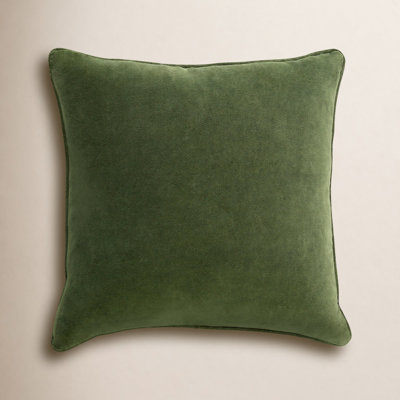 Safflower Ally Cotton Throw Pillow