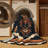  Washable Chupacabra Southwestern Area Rug