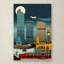 «Travel 128» par Lantern Press - impression sur toile tendue-21936330