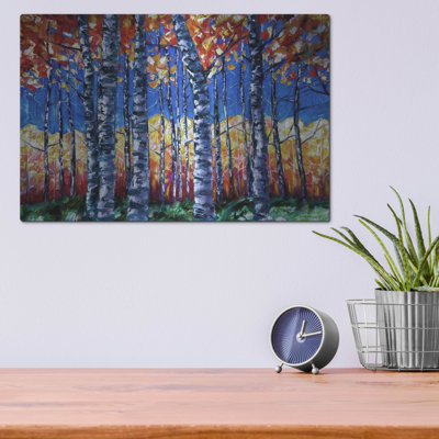 «Aspen Trees Autumn Canopy» par Lena Owens