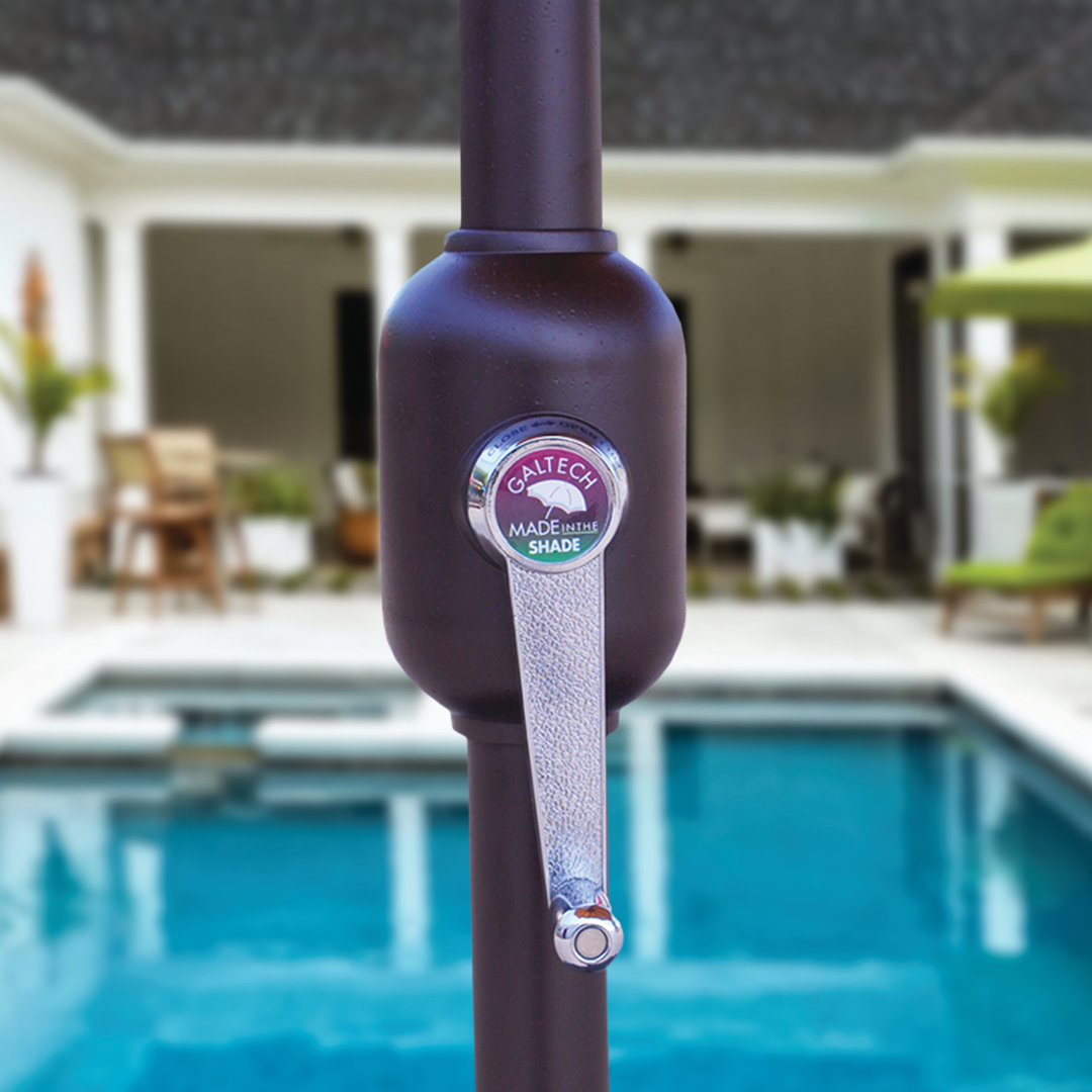 Nadasha 90'' Tilt Market Sunbrella® Umbrella Arlmont & Co. Frame