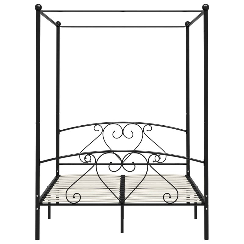 Issac Open-Frame Bed, White, European Single (90 x 200cm)