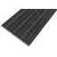 Tapis de couloir géométrique fait à la main en laine vert / noir 2 pi 9 po x 7 pi 9 po Cedorah
