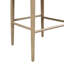 Tabouret de bar confortable en tissu de galets avec hauteur réglable et fonction pivotante, pour les cuisines et les bars modernes.-1525845331-1525845359