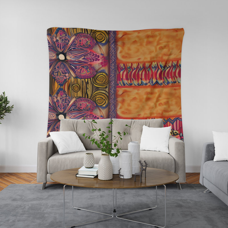 Tapisserie murale, H 88 po x l 104 po