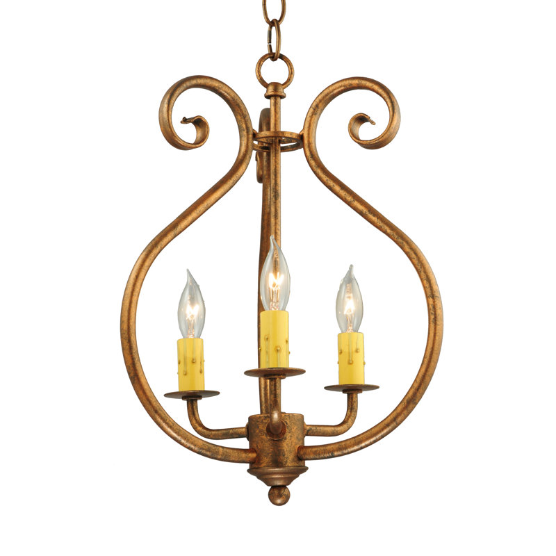 Hanna Copper 3-Light Indoor/Outdoor Pendant