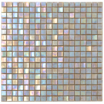 Carreau de mosaïque pour mur et plancher en verre 0,6 po x 0,6 po Skosh