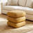 Agnes Upholstered Round Swivel Ottoman-117873394
