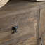Buffet en bois d'acacia à 6 tiroirs de 80 po de largeur