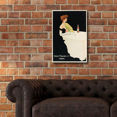 Raoul Maurain & Co Cognac' by Vintage Posters, Acrylic Glass Wall Art