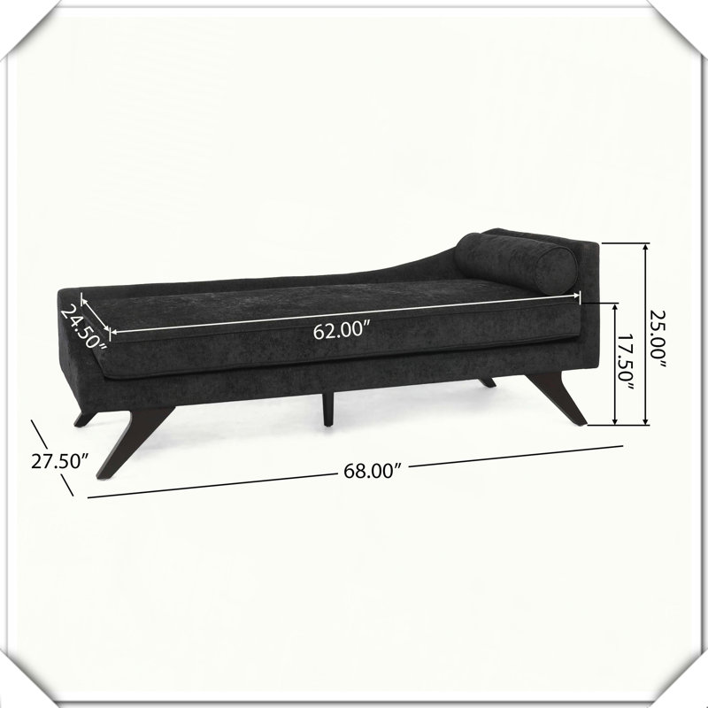 Chaise longue ergonomique pour des espaces de détente à la maison
