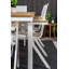 Navya 6 - Person Teak Solid Wood Patio Dining Set Extendable Rectangular Table-1448016747