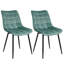 Chattooga 46.5cm H Velvet Upholstered Side Chair-686319580-687085704