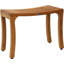 Asia Curve 24" W Teak Shower Bench