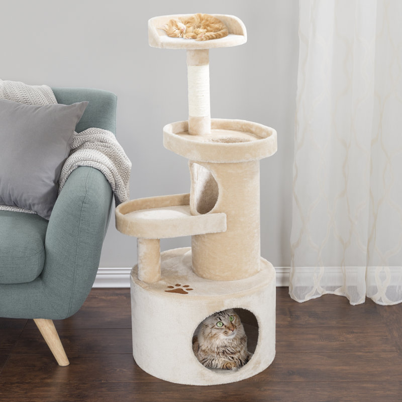  PETMAKER 4-Tier Cat Tower with Scratching Post