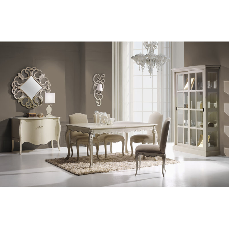 Manufactured Wood Armed Sconce