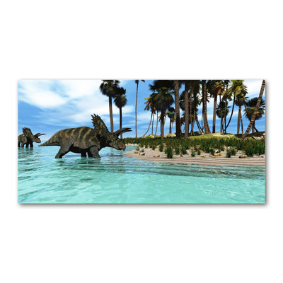 Dinosaurs - Wrapped Canvas Print