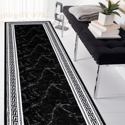 Runner Valmeyer Oriental Machine Tufted Area Rug