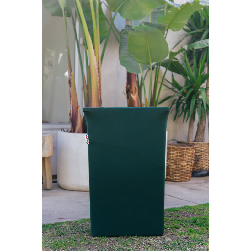 Housse extensible pour poubelle mince 23 gallons Jim Spandex, Vert forêt