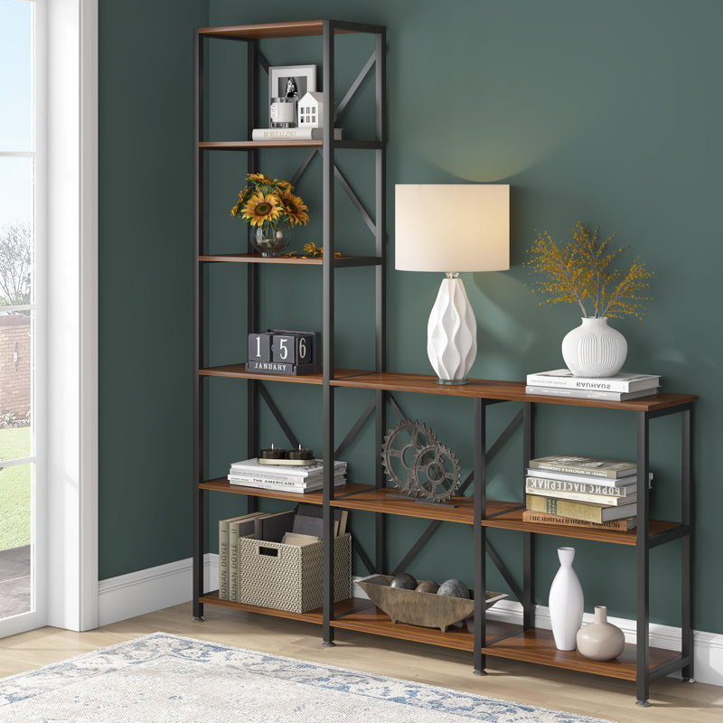 Benco Bookcase, Brown/Black