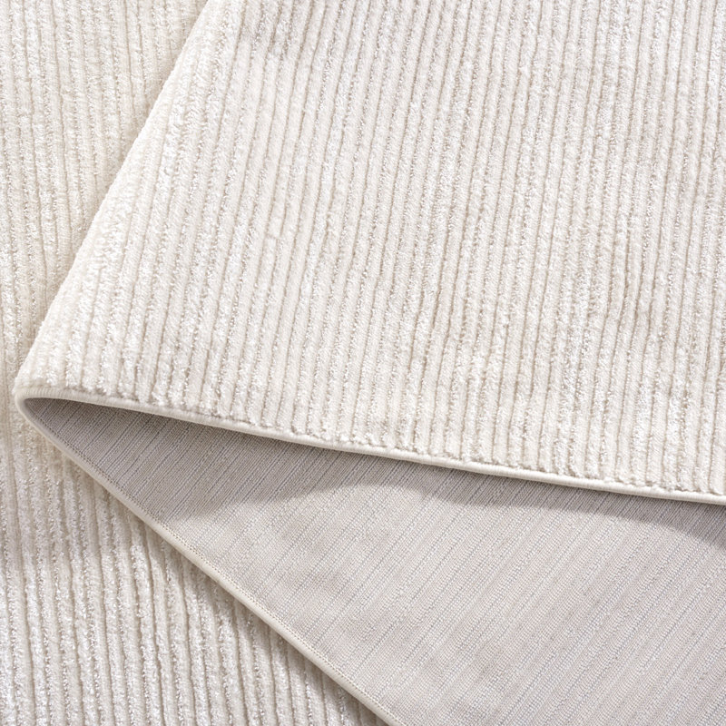 Maayan Whisper Performance Solid Color Rug, Rectangle 8' x 10'