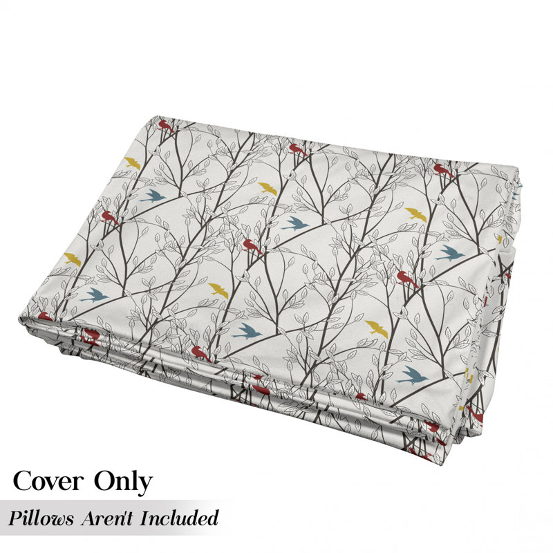 Housse de coussin d'extérieur Birds Wildlife, H 2 po x l 36 po x P 88 po