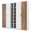 Blocco 4 Door Manufactured Wood Wardrobe