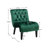 Javita 22.83'' Wide Modern Armless Accent Living Room Chair / Leisure Chair,Upholstered Fabric Button Comfortable Chair with Wooden Legs-71857737-125444562