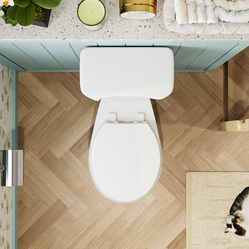 Toilette ronde 19,5 po, Gauche