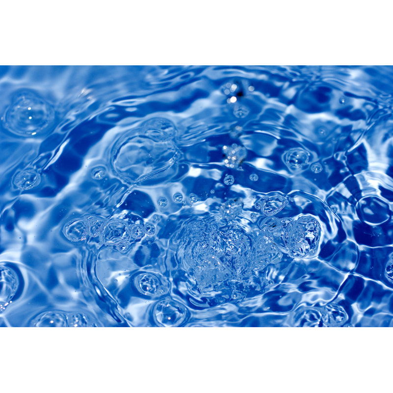 Water Abstract by Sbayram - Wrapped Canvas Print, 30cm H x 46cm W x 3.8cm D