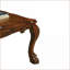 Table basse noire avec grain de bois naturel Tablette inférieure, peu encombrante Assemblage facile pour le salon