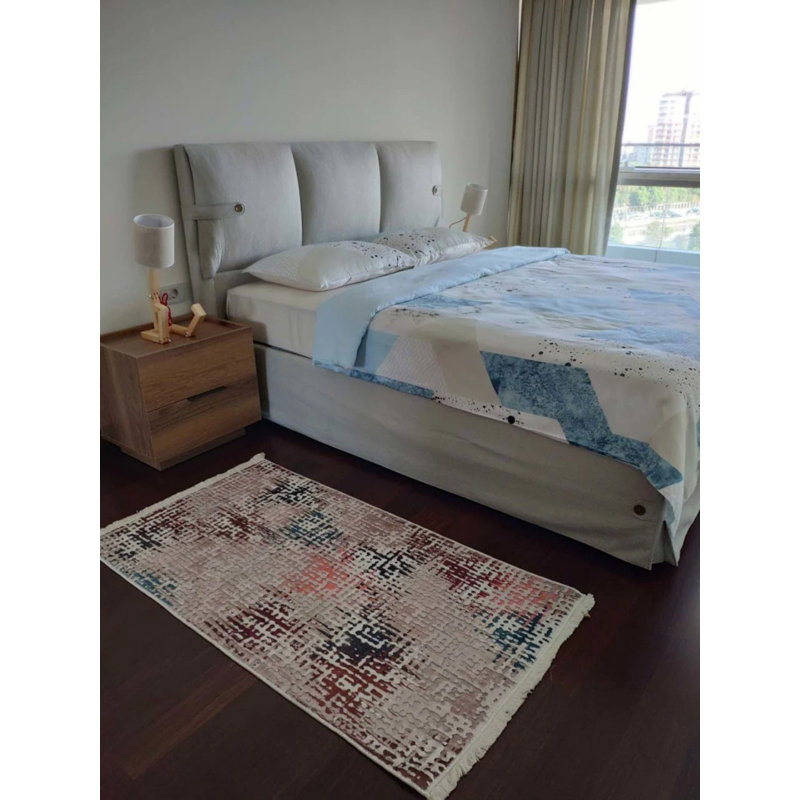 Tapis Matarranz avec envers antidérapant, Rectangle 3 pi 11 po x 6 pi 7 po