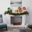 72'' in. Lighted Faux Garland
