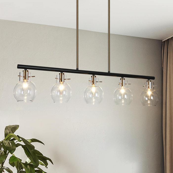 Everly Quinn Froney 5 - Light Dimmable Chandelier & Reviews | Wayfair