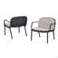 Fauteuil club d'extérieur en polypropylène Luna, ensemble de 2-715352112