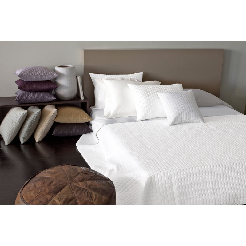 Masaccio Coverlet, King Coverlet, White