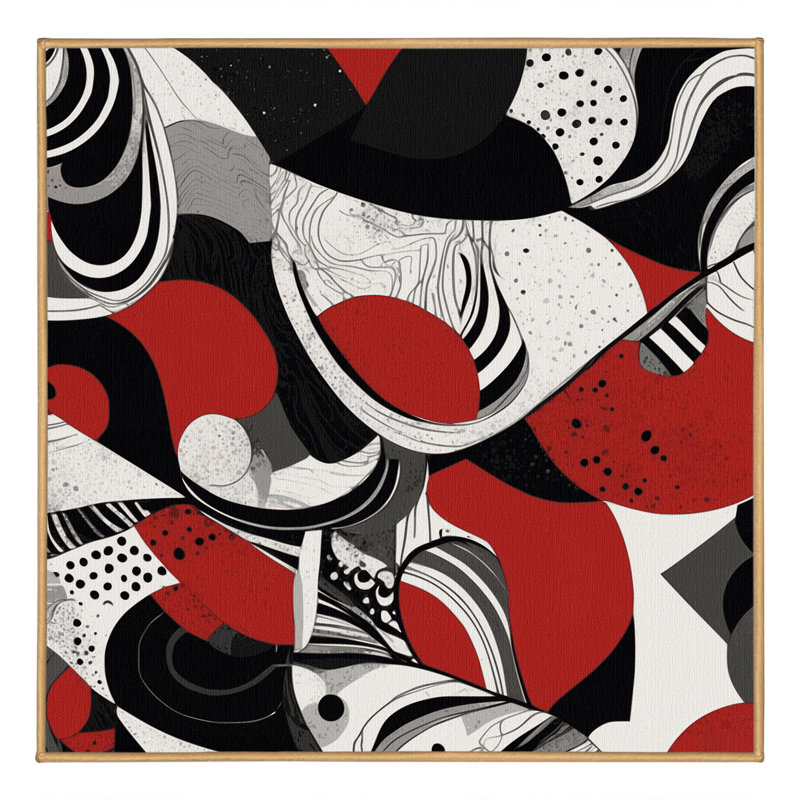 Obsidian Whisper Rug, Square 4'