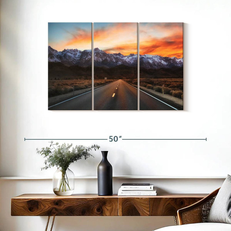 Road to Lone Pine Peak, 24" H x 38" W