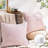 Velvet Quilted Throw Pillows, Braided Textured Decorative Cushion-1907549695-1907549687