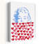 Pop Art Marilyn Hearts, impression d'art abstrait rétro romantique-1252647911