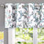 Cantonnière florale sur mesure 52 po