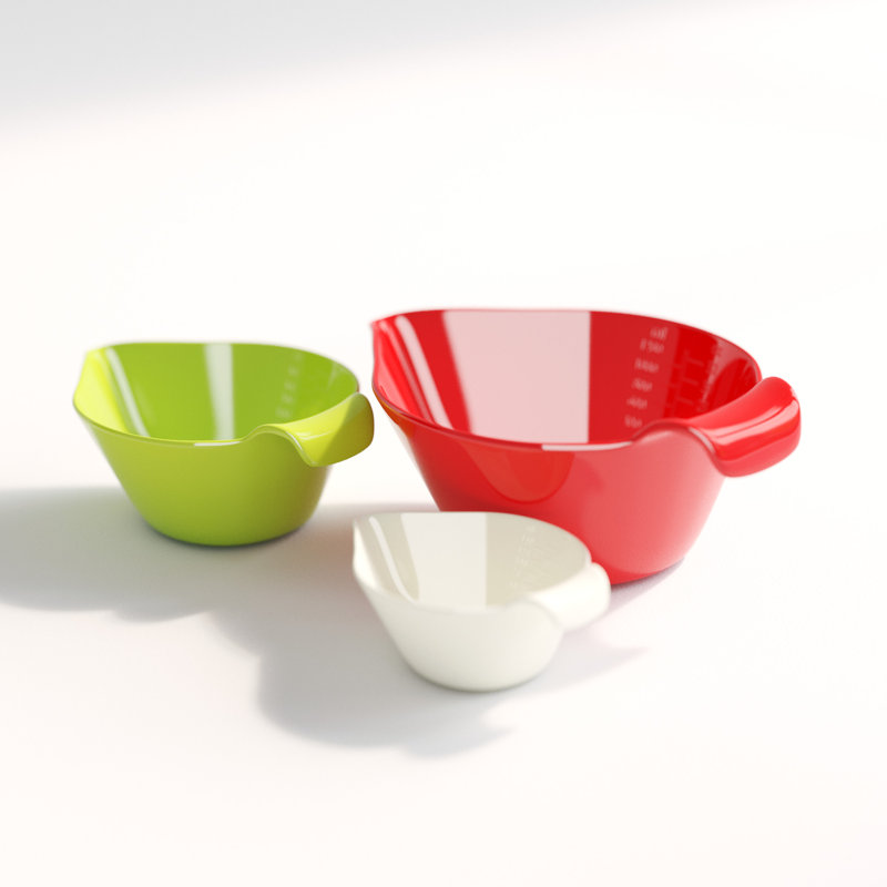 3 Piece Measuring Bowl Set