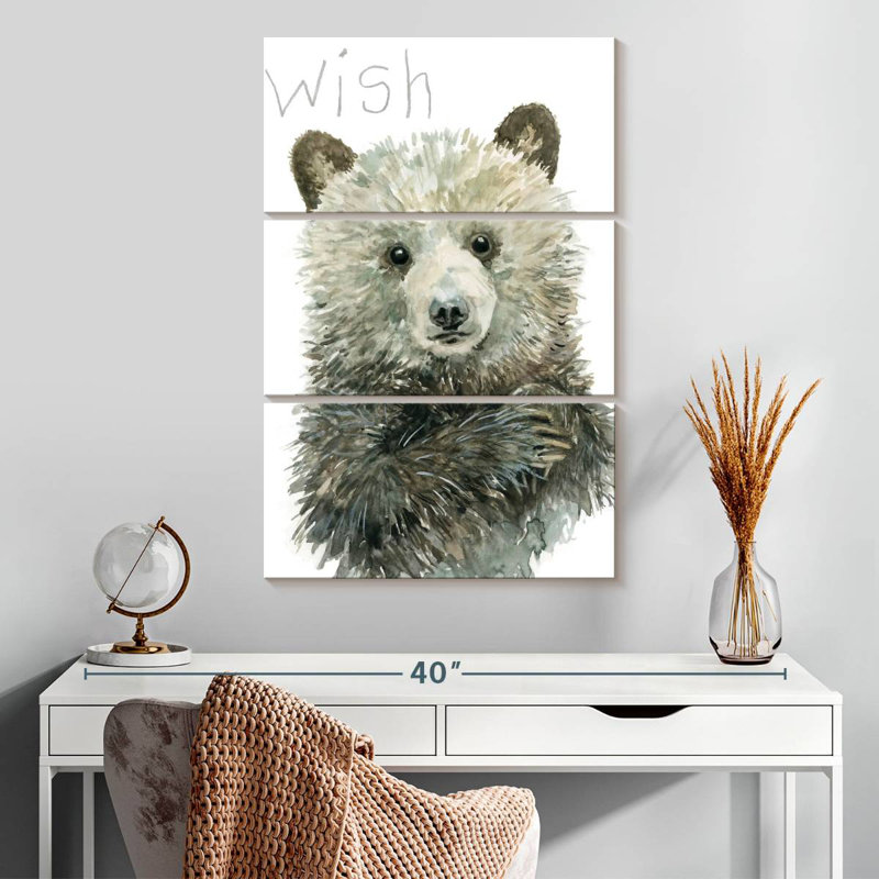 Brampt Forest Fur Baby Bear, 32" H x 20" W