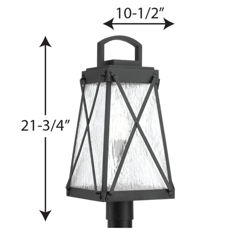 Ancilla Water Lantern Head, Black