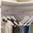 2-Piece Modular Wardrobe Set with L-Shaped Corner Closet, 6 Drawers and 4 Hanging Areas