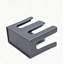 Distributeur de gobelets en papier jetables FixtureDisplays® pour bar à café, présentoir de comptoir pour gobelets et couvercles, idéal pour cafés, bureaux et maisons, 2 compartiments 1CE18B9A45D642688462462392D290C4