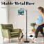 Lampe sur pied à arc avec abat-jour réglable Manatee Lampe sur pied pour animal sous-marin 3 températures de couleur à haut gradateur avec interrupteur au pied pour la chambre à coucher