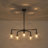 5 - Light Dimmable Sputnik Sphere Chandelier